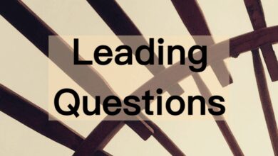 leading questions